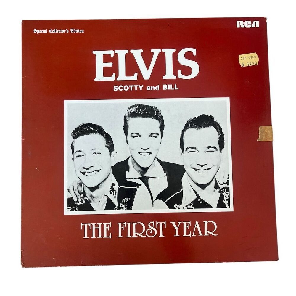 RARE Elvis, Scotty &‎ Bill: The First Year Special Collector's Edition LP